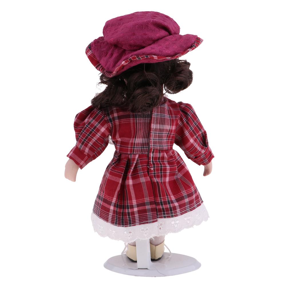 Vintage Collectible And Vintage Dolls - Dollhouse Miniature Dolls Porcelain Victorian Collectible
