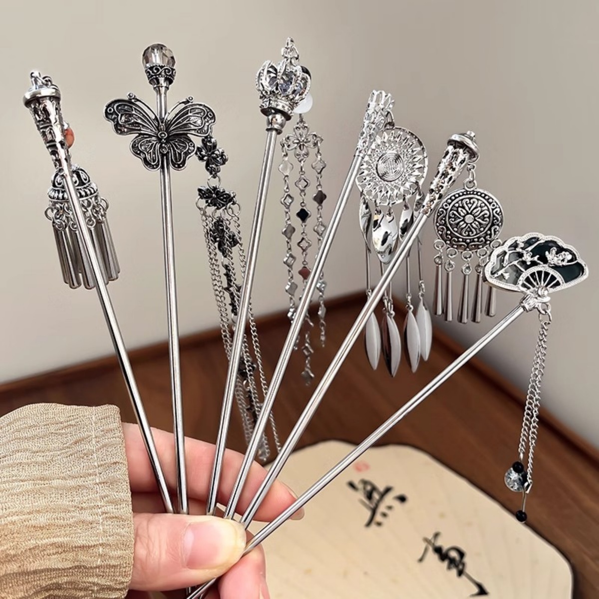 Elegant Women's Hairpin Antiqu - Vintage Item 评论和价格