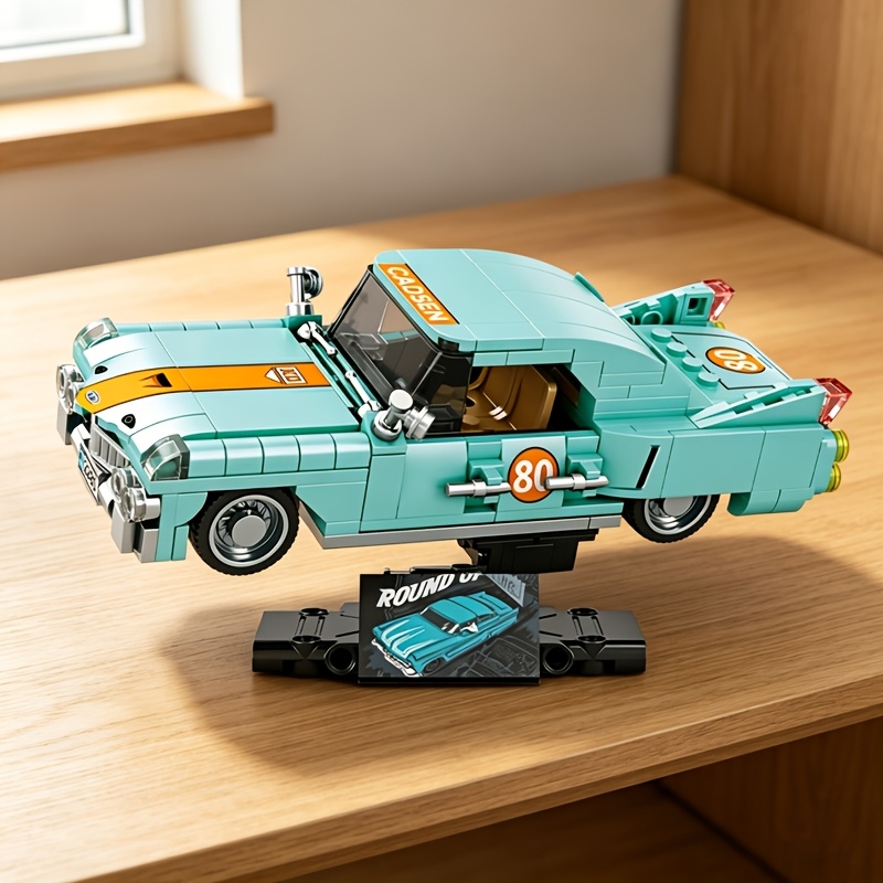 Retro Vintage Car Building Blo - Vintage Collectible Toy Cars 评论和价格