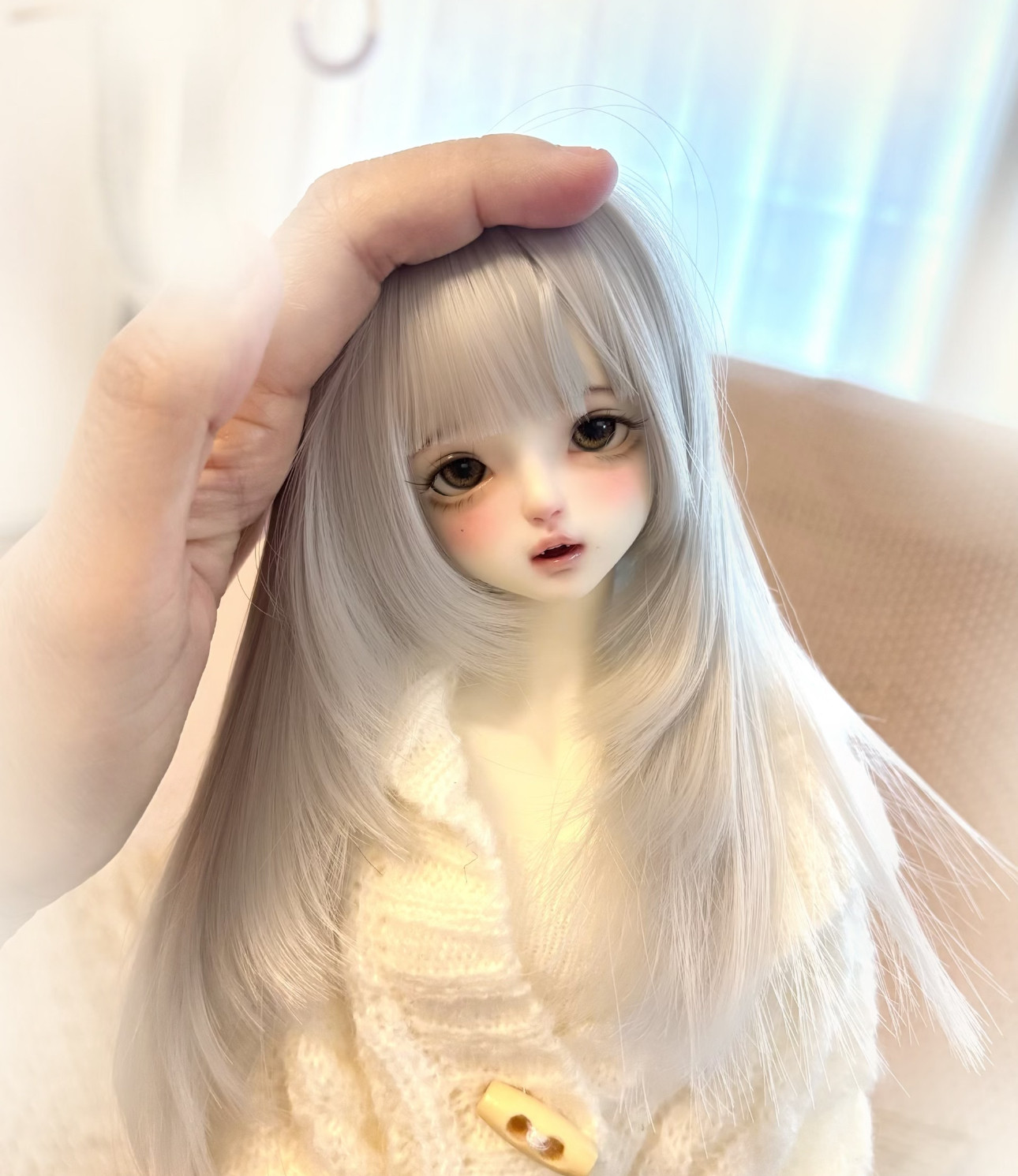 Doll Hair Wig, Vintage Sweet G - Vintage Collectible Dolls 评论和价格