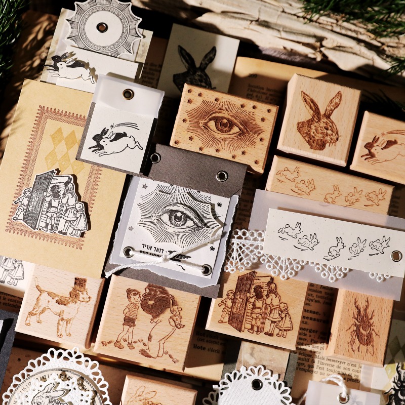 Vintage Forest Fairy Animal Fl - Vintage Collectible Stamps 评论和价格
