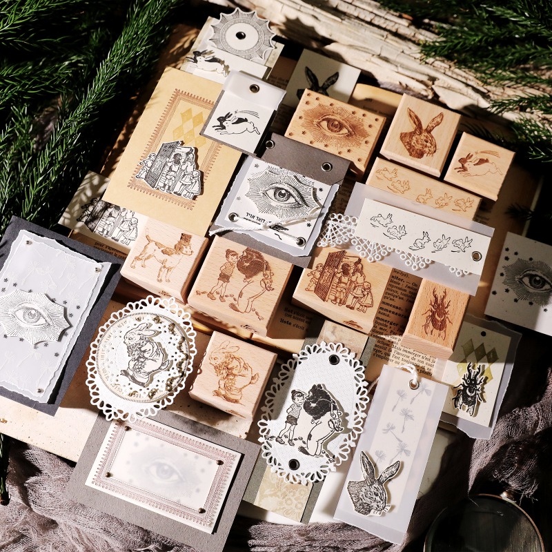 Vintage Forest Fairy Animal Fl - Vintage Collectible Stamps 评论和价格