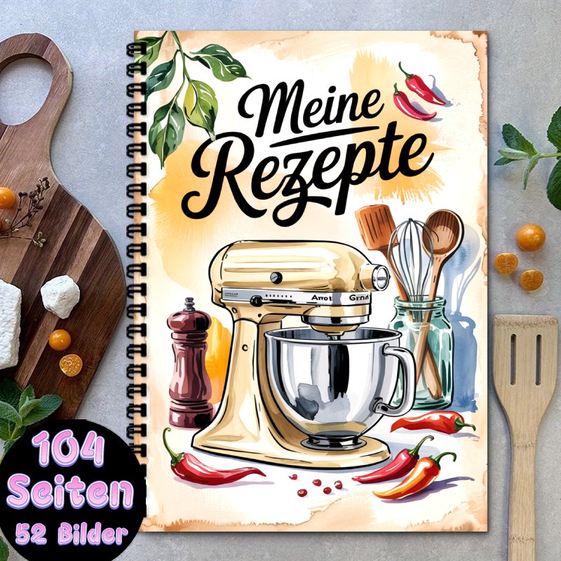 A5 German cookbook, Spiral Bin - Vintage Collectible Cookbooks 评论和价格