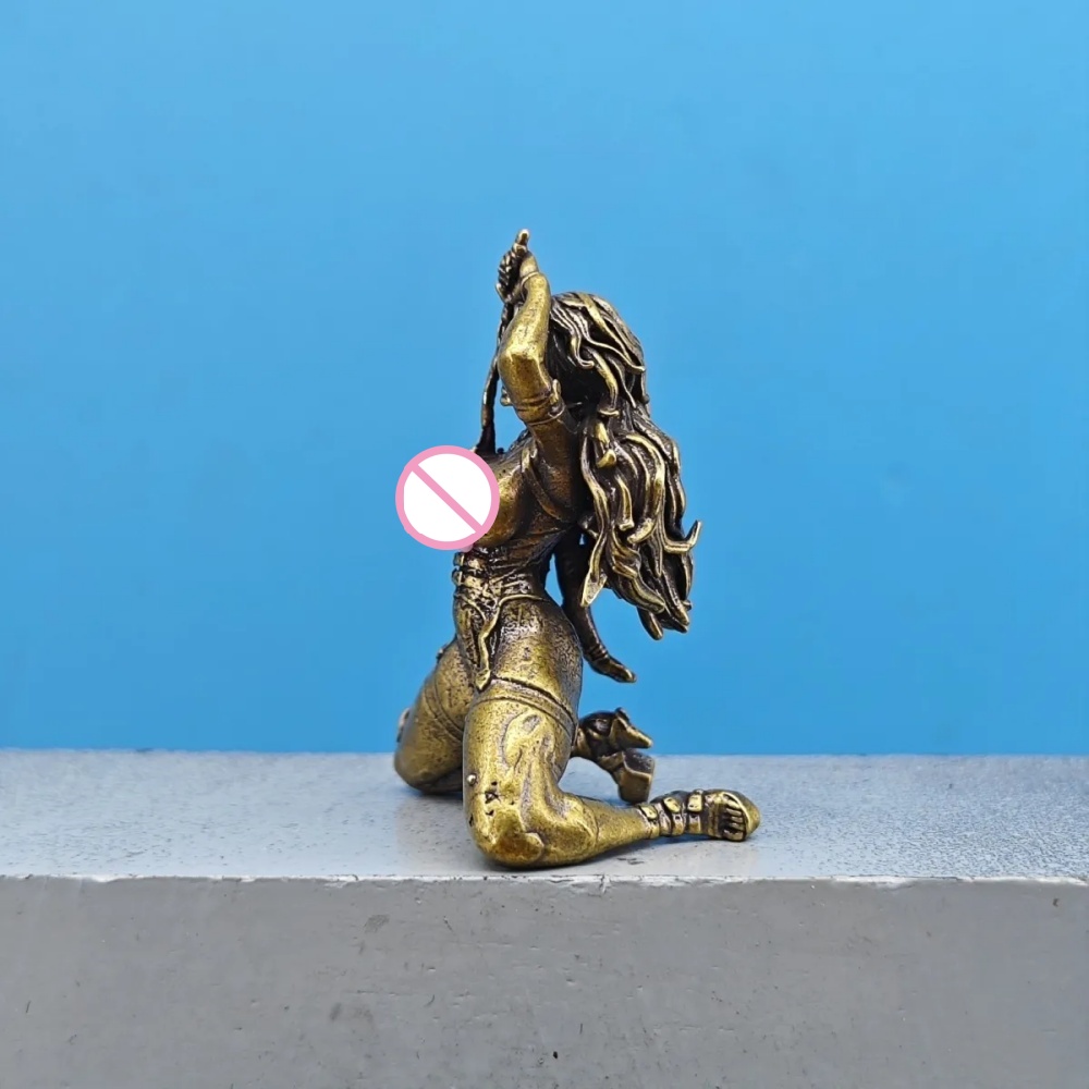 Vintage Brass Kneeling Fantasy - Vintage Collectible Ornaments 评论和价格