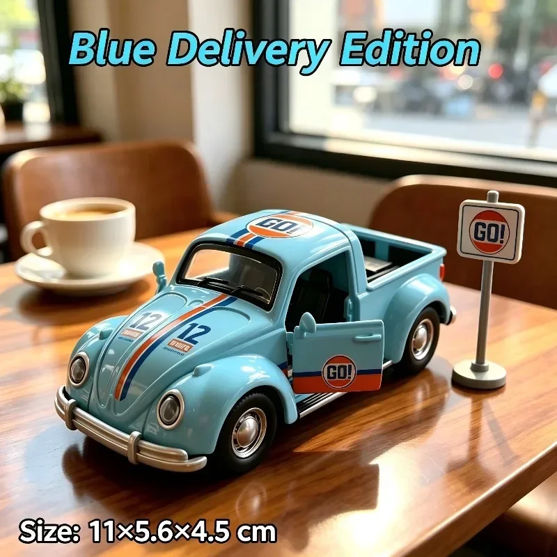 11cm Vintage Bug Pickup Diecas - Vintage Collectible Toy Cars 评论和价格