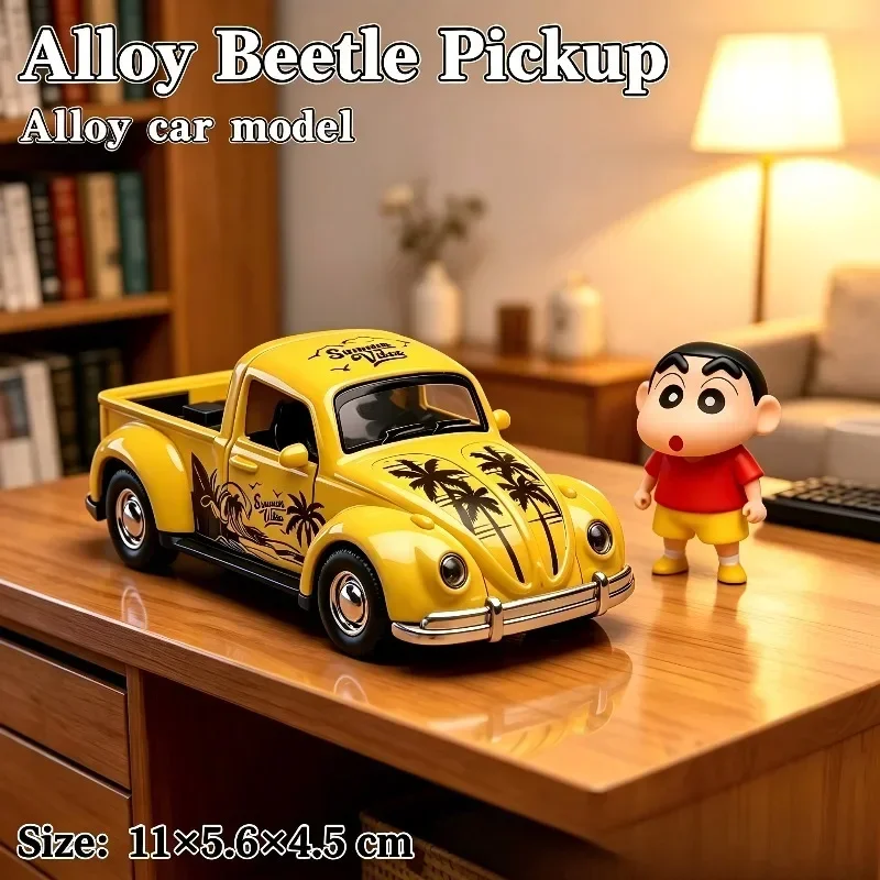 11cm Vintage Bug Pickup Diecas - Vintage Collectible Toy Cars 评论和价格