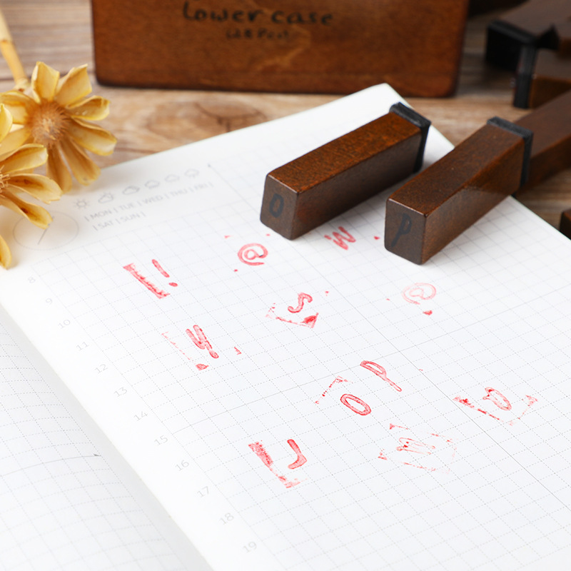 28Pcs/Box Alphabet Stamps Vint - Vintage Collectible Stamps 评论和价格