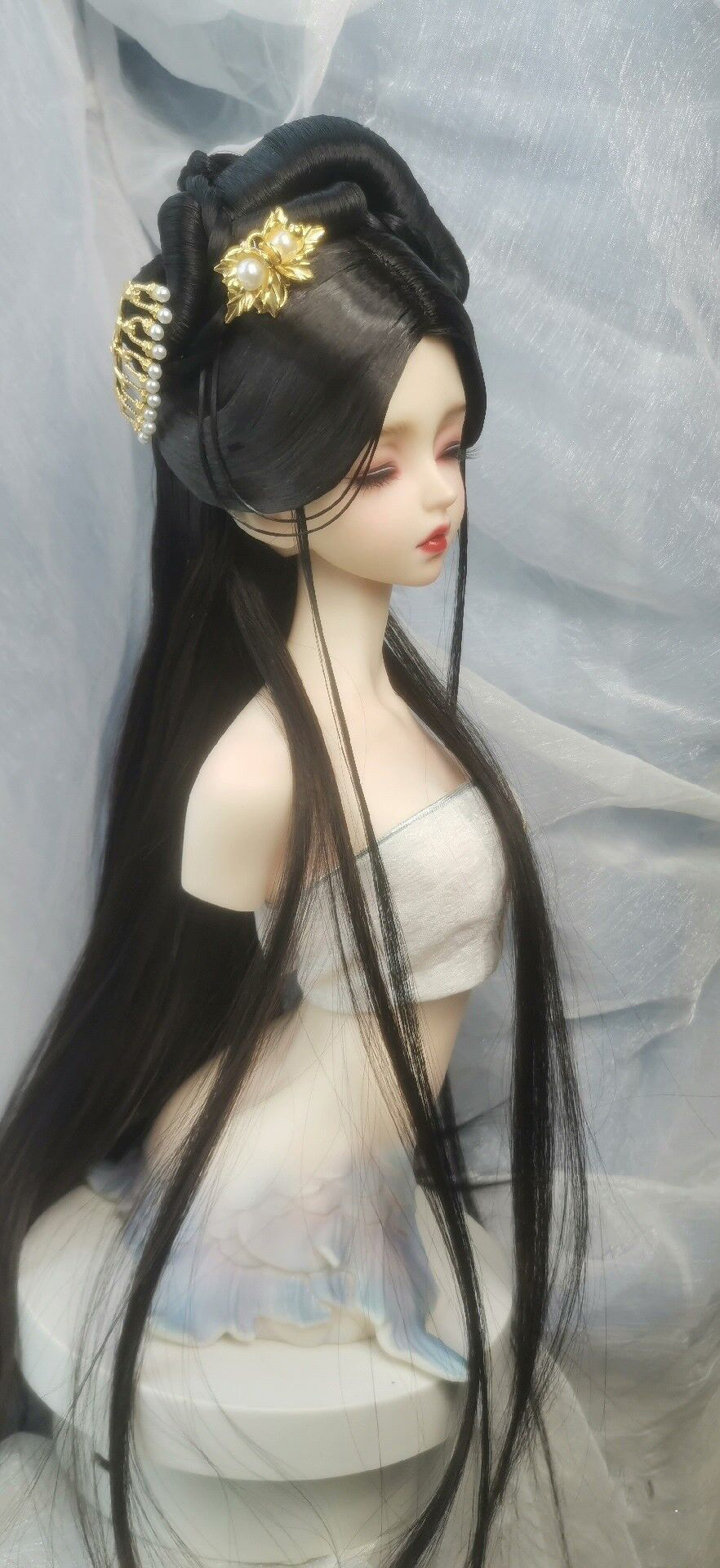 1/4 1/3 BJD Doll Wigs Chinese  - Vintage Collectible Dolls 评论和价格