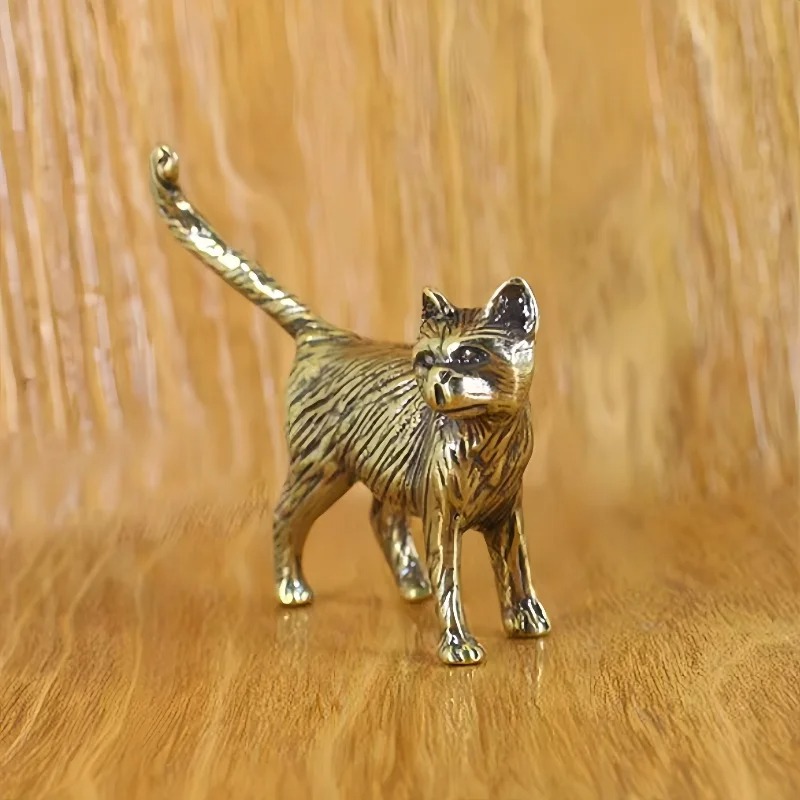 Vintage Brass Mini Long Tail C - Vintage Collectible Ornaments 评论和价格
