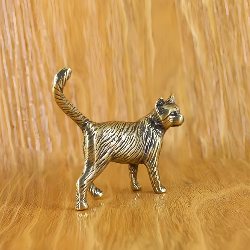 Vintage Brass Mini Long Tail C - Vintage Collectible Ornaments 评论和价格