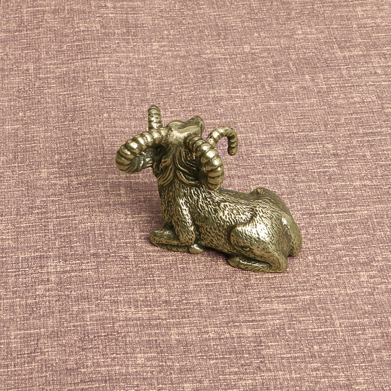 Solid Vintage Bronze Twist Hor - Vintage Collectible Ornaments 评论和价格