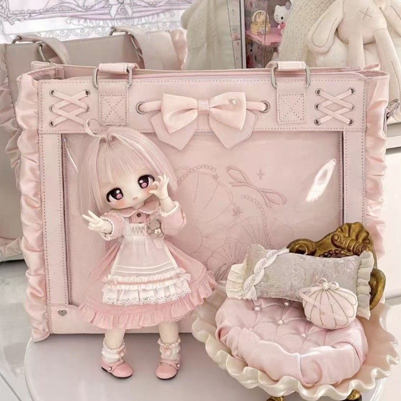 Japanese Ribbon Bow Handbag Wo - Vintage Collectible Dolls 评论和价格