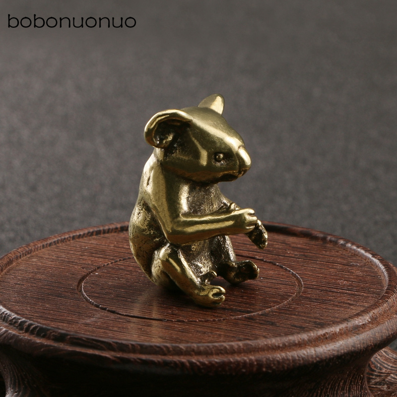 Vintage Brass Cute Koala Minia - Vintage Collectible Ornaments 评论和价格