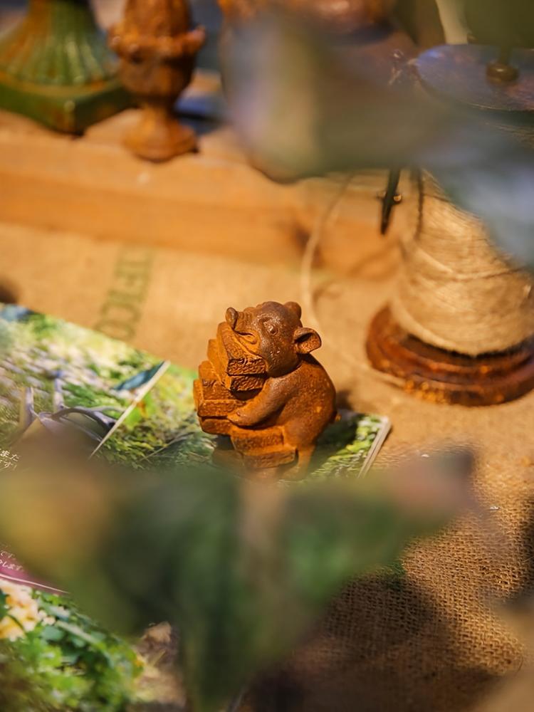 Rustic Cast Iron Pig Statue Ca - Vintage Collectible Ornaments 评论和价格