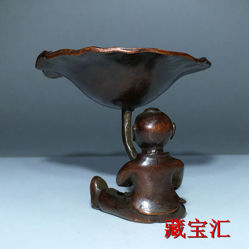 Vintage Antique Lotus Leaf Chi - Vintage Collectible Items 评论和价格