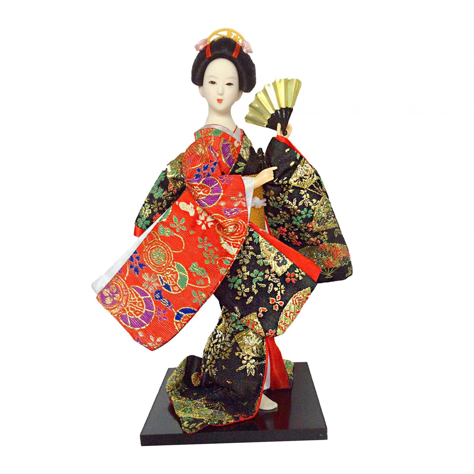 Kimono Dolls Japanese Geisha 1 - Vintage Collectible And Vintage Dolls 评论和价格