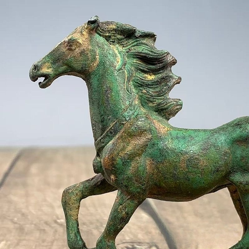 Antique Zodiac Horse Statue Ga - Vintage Collectible Ornaments 评论和价格