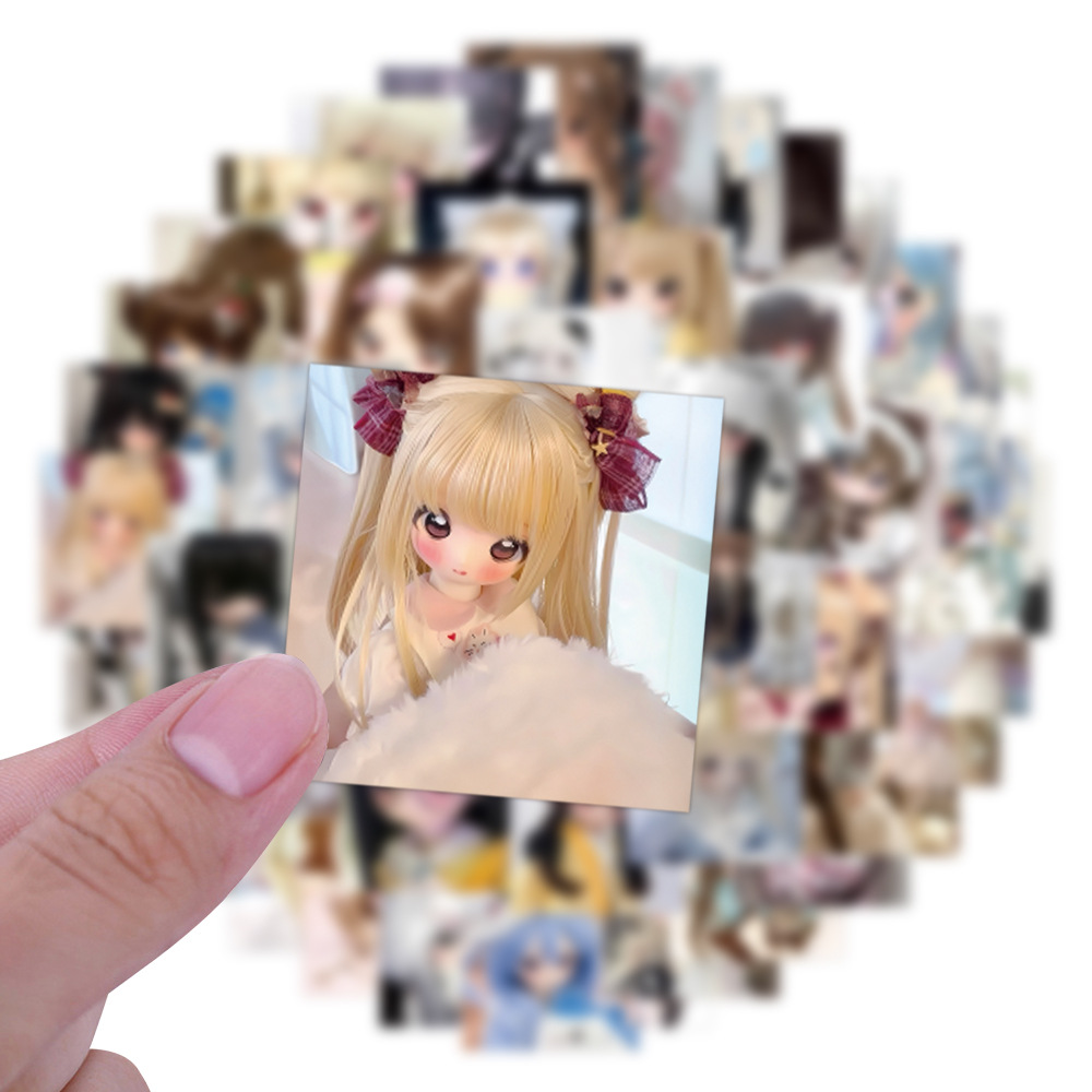 80pcs Cute BJD Doll Stickers D - Vintage Collectible Dolls 评论和价格