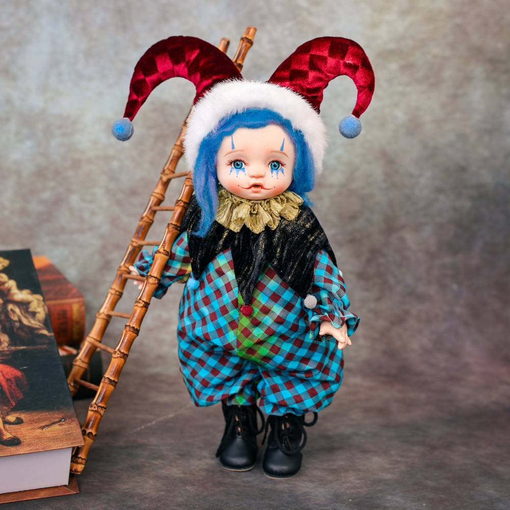 Halloween Gift 14 Inch Ceramic - Vintage Collectible Dolls 评论和价格